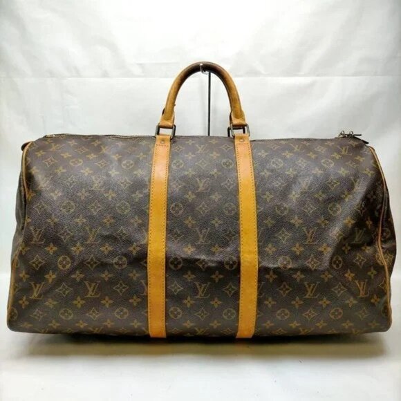 Louis Vuitton LV Boston Bag Keepall 55 Browns Monogram - Picture 2 of 10